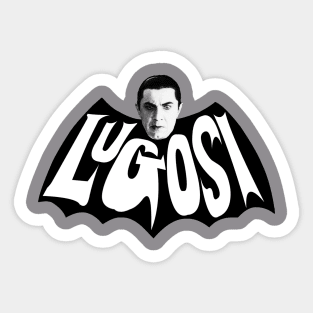 Lugosi Batwing Sticker